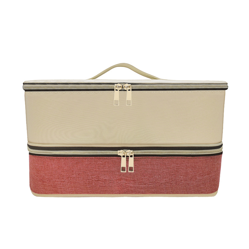 High-End Beauty Salon Makeup Storage Bag with Logo, Layered Nail Art Bag with Shockproof and Thickened Design, Exclusively for Physical Stores