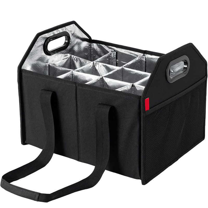 Cross-Border Red Wine Storage Box, Foldable Portable Wine Ice Bag, Outdoor Camping Style Portable Picnic Bag