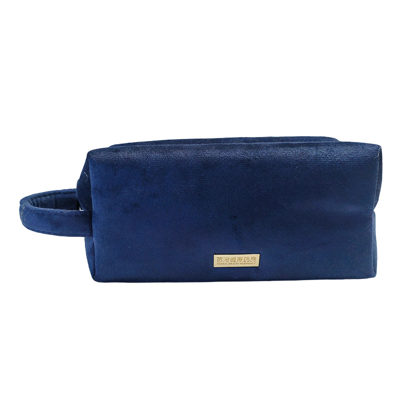 Velvet Makeup Storage Bag, Large Capacity Makeup Bag, Portable Storage Bag, Travel Portable Storage Bag, Toiletry Bag