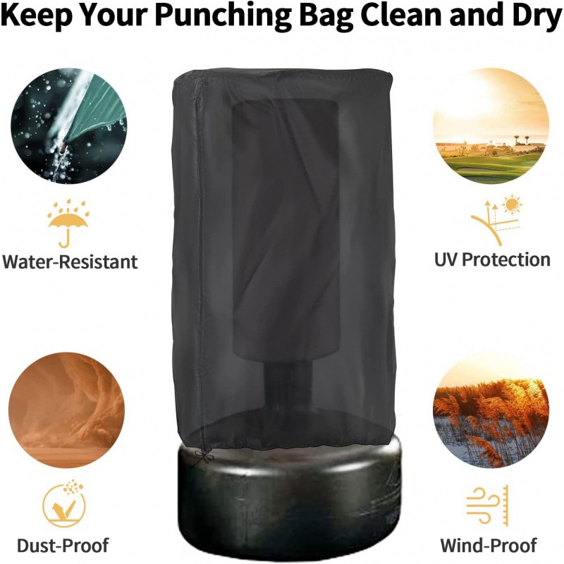 Amazon Boxing Bag Cover Indoor Outdoor Heavy Duty Boxing Bag Protective Cover Boxing Bag Waterproof Vertical Boxing Bag Cover