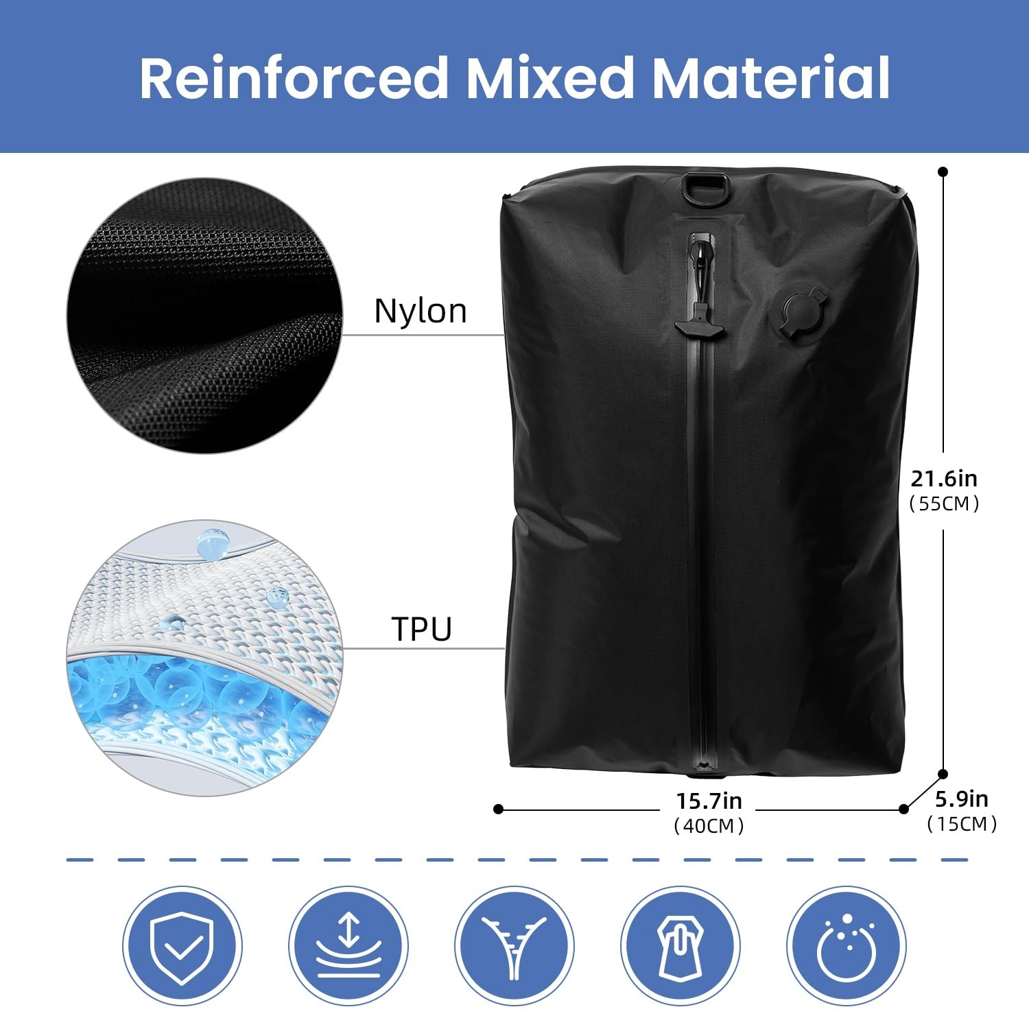 Vacuum Outdoor Travel Waterproof Storage Bag Foldable Portable Compression Bag Large Capacity Waterproof Bag Water Bag Waterproof Fabric
