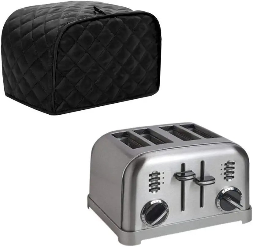 Amazon Home Dust Cover Bread Machine Cover 4 Slice Toaster Cover, Dustproof Protective Cover