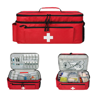 Ready-Made Household First Aid Kit and Travel Medicine Storage Box, Fixed Medicine Bottle Storage Bag, Medicine Storage Box