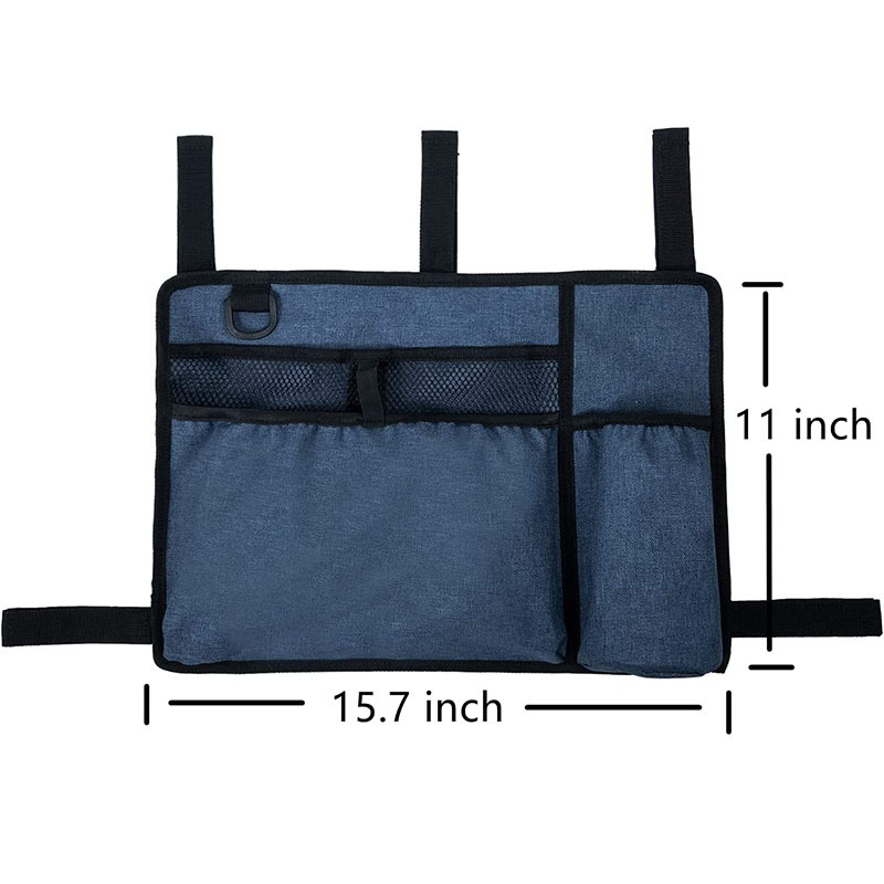 Cross-Border Supply of Walker Hanging Bags, Wheelchair Armrest Side Storage Hanging Bags, Rehabilitation Walker Hanging Bags Factory