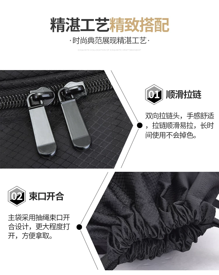 Sports Drawstring Pocket Swimming Waterproof Bag Storage Bag Large Capacity Dry and Wet Separation Backpack Fitness Lightweight Portable Bag