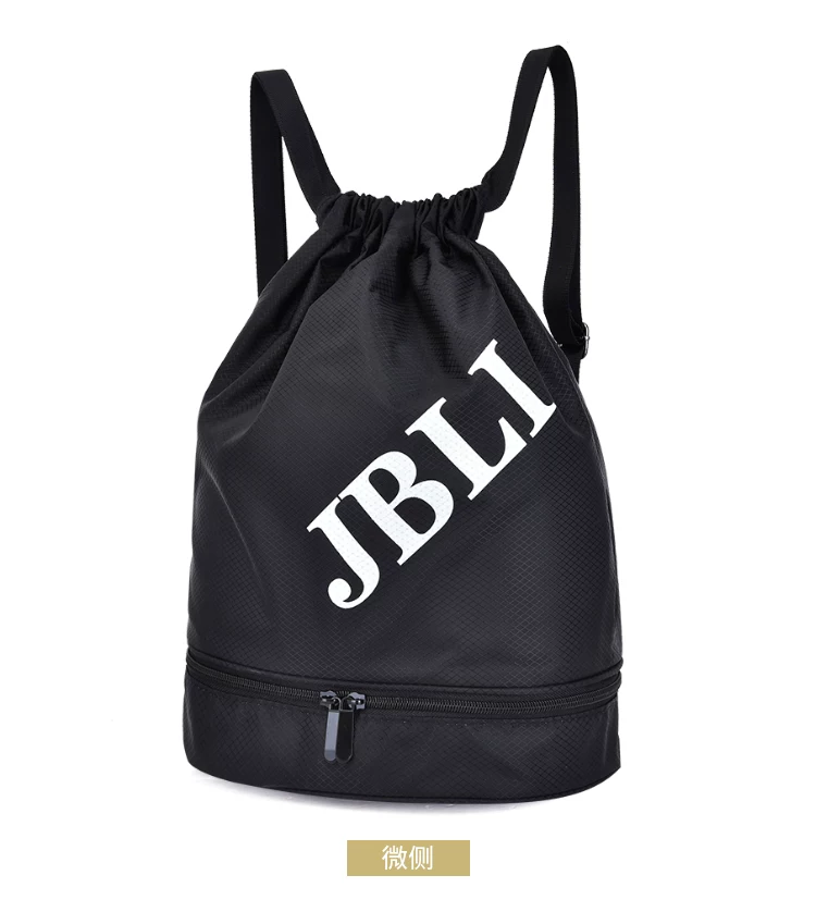 Sports Drawstring Pocket Swimming Waterproof Bag Storage Bag Large Capacity Dry and Wet Separation Backpack Fitness Lightweight Portable Bag