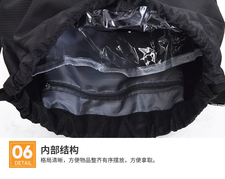 Sports Drawstring Pocket Swimming Waterproof Bag Storage Bag Large Capacity Dry and Wet Separation Backpack Fitness Lightweight Portable Bag