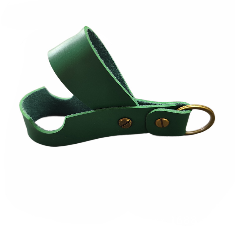 New Mobile Phone Holder Keychain Cross-Border Multifunctional Leather Keychain Accessories Portable Drama Mobile Phone Holder