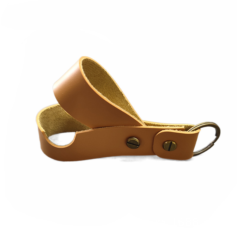 New Mobile Phone Holder Keychain Cross-Border Multifunctional Leather Keychain Accessories Portable Drama Mobile Phone Holder