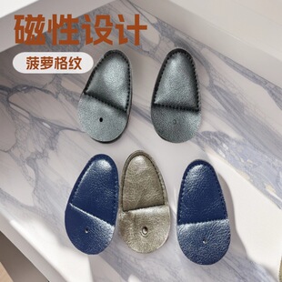 Golf Leather Magnetic Towel Clip Golf Accessories Cleaning Towel Club Wiping Towel Magnetic Clip Custom