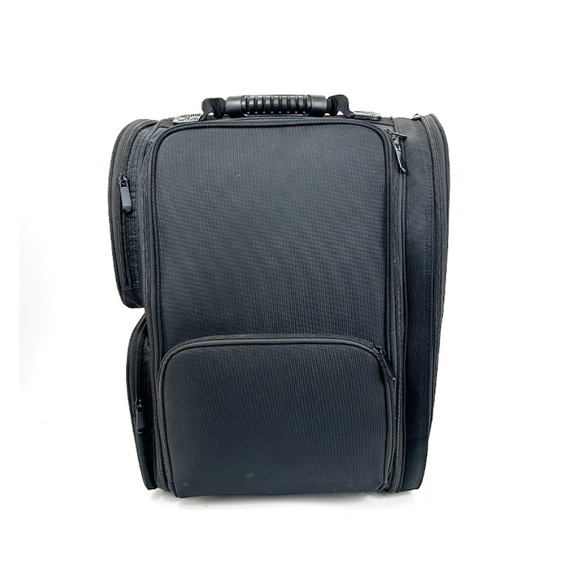 Cross-Border European and American Classic Nylon Makeup Box Trolley Multi-Functional Portable Tattoo Manicure and Beauty Tool Box