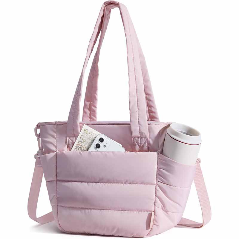 New Ladies Lunch Bag Quilted Lightweight Fluffy Insulation Handbag Portable Leakproof Insulation Refrigerated Bag Ice Bag