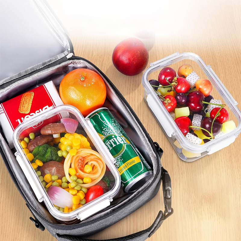 Amazon Ice Bag Multifunctional Portable Insulated Bag Large Capacity Outing Lunch Bag Takeaway Insulated Bag
