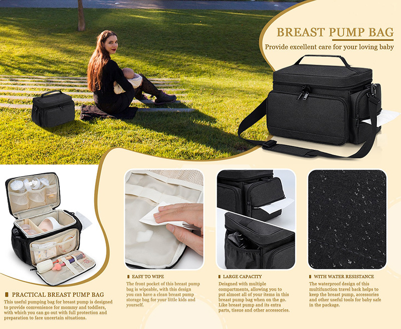 Amazon's Best-Selling Wearable Breast Pump Storage Bag, Breast Pump Accessory Storage Bag, Breast Pump Bag