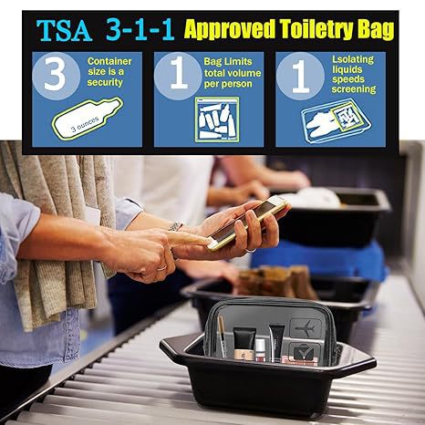 Amazon's Popular Transparent Pvc Travel Toiletry Bag from the Source Manufacturer Is Available