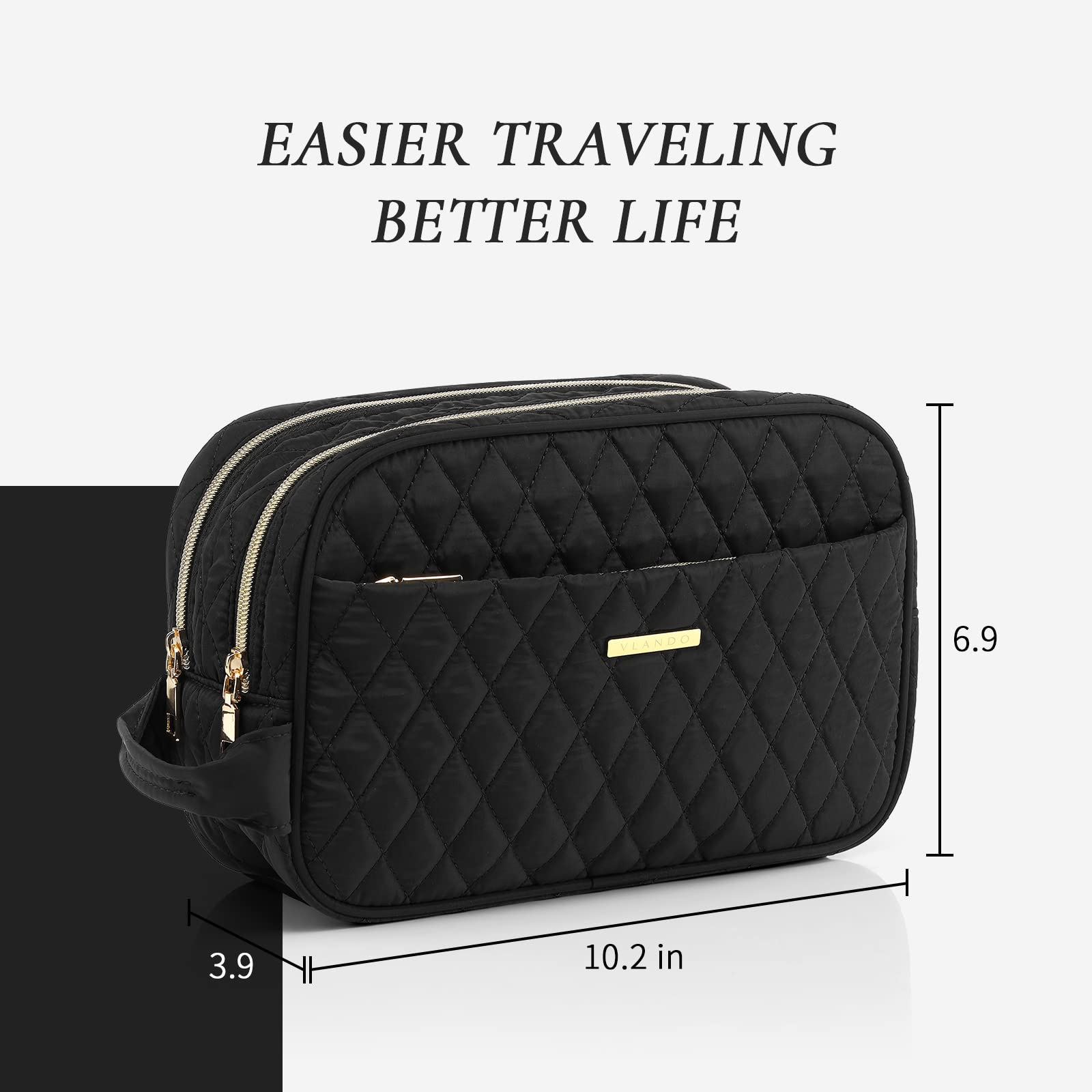 Cross-Border Portable Travel Cosmetic Bag, Multifunctional Large-Capacity Storage Bag, Portable