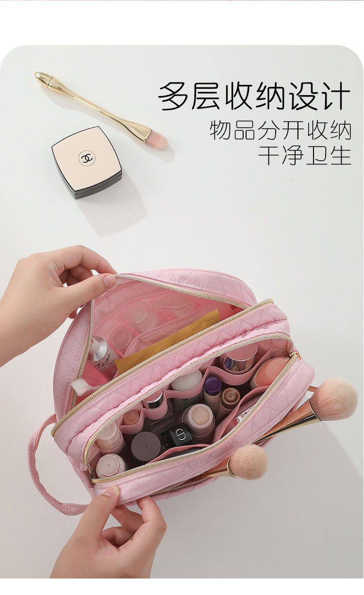 Cross-Border Portable Travel Cosmetic Bag, Multifunctional Large-Capacity Storage Bag, Portable