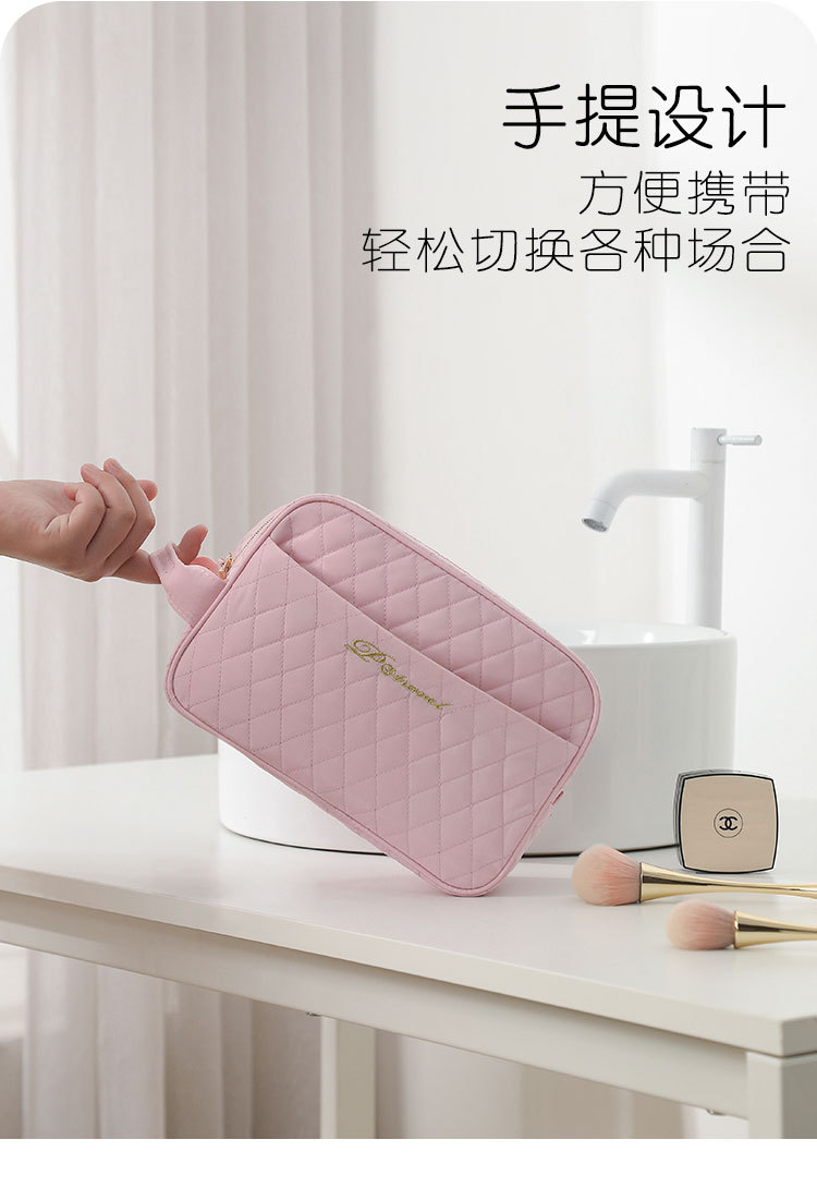 Cross-Border Portable Travel Cosmetic Bag, Multifunctional Large-Capacity Storage Bag, Portable