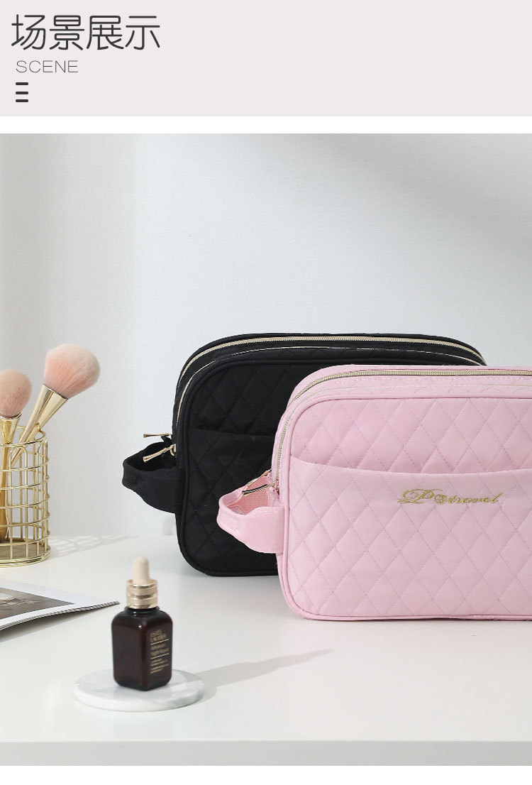 Cross-Border Portable Travel Cosmetic Bag, Multifunctional Large-Capacity Storage Bag, Portable