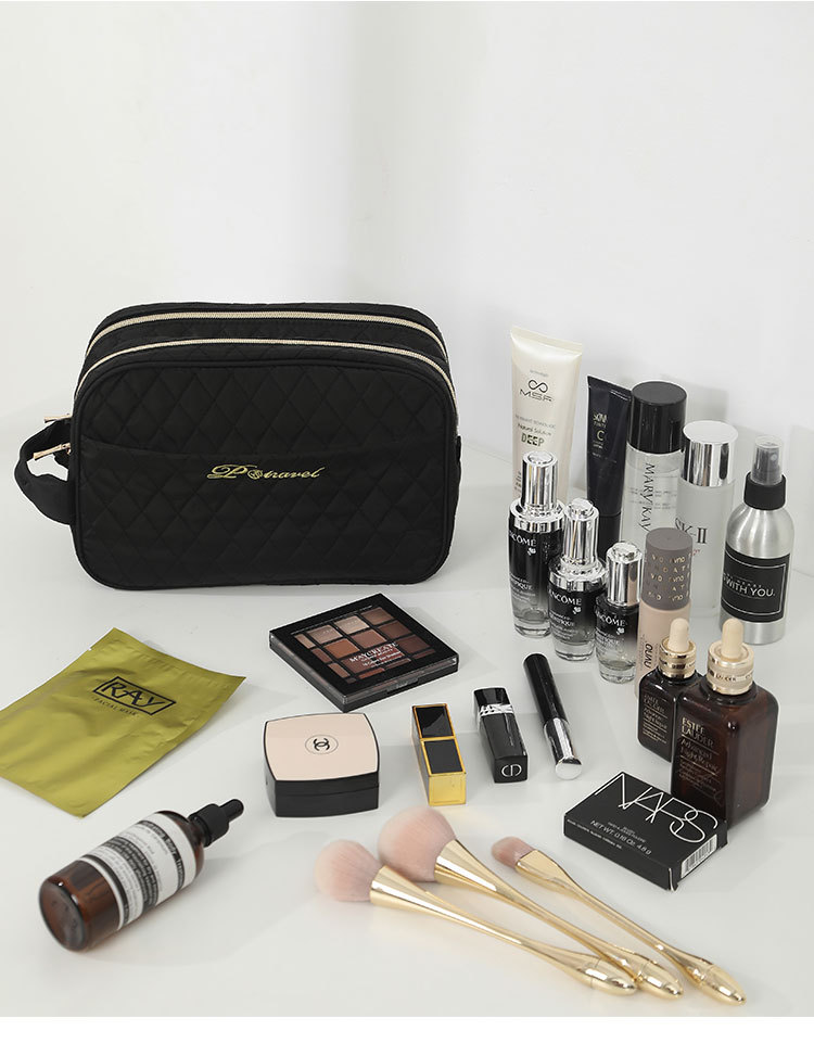 Cross-Border Portable Travel Cosmetic Bag, Multifunctional Large-Capacity Storage Bag, Portable