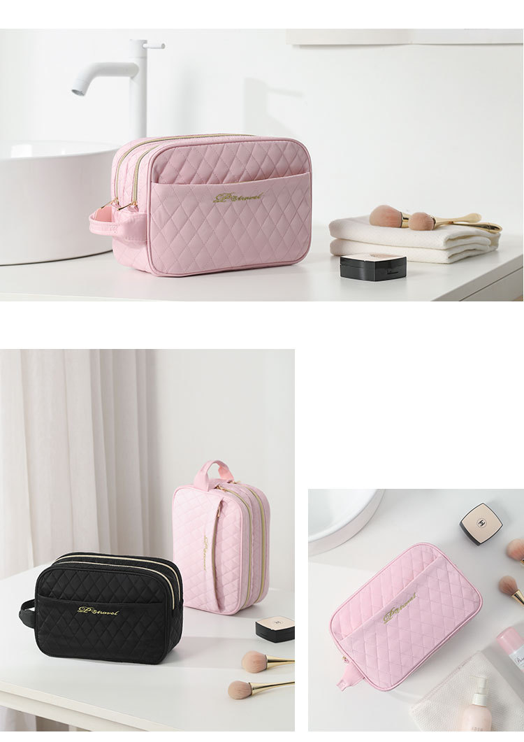 Cross-Border Portable Travel Cosmetic Bag, Multifunctional Large-Capacity Storage Bag, Portable