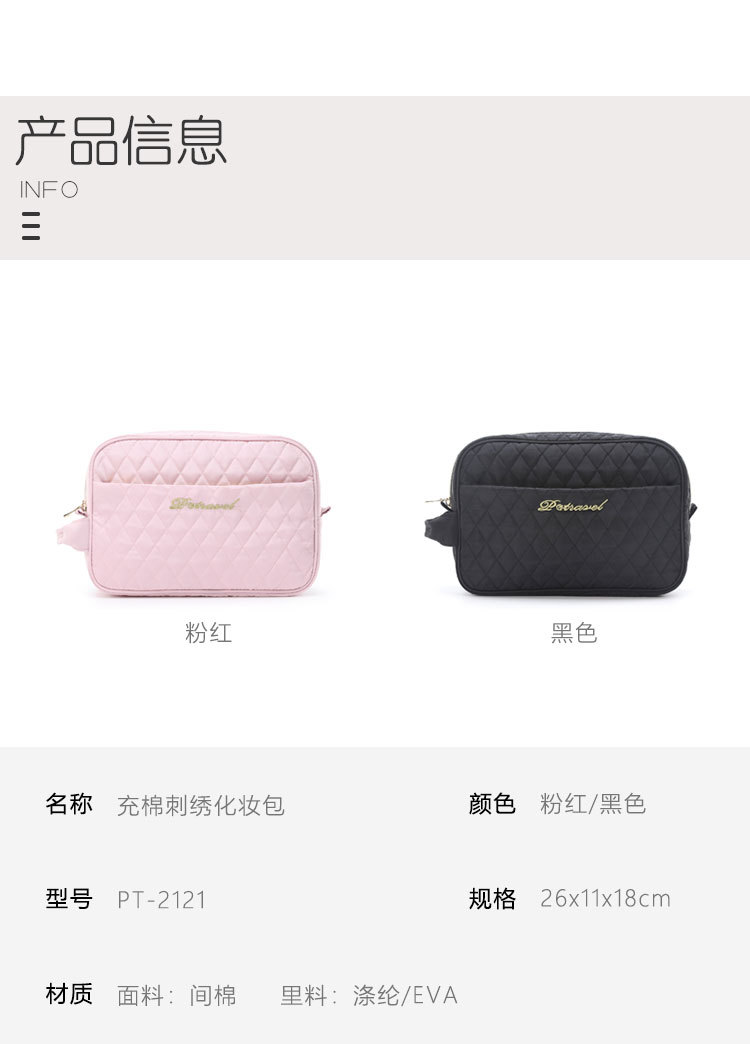 Cross-Border Portable Travel Cosmetic Bag, Multifunctional Large-Capacity Storage Bag, Portable