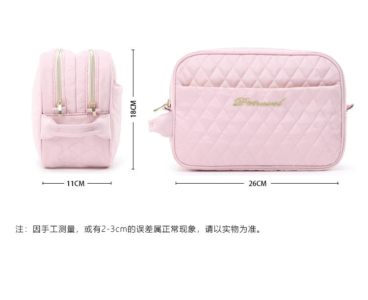 Cross-Border Portable Travel Cosmetic Bag, Multifunctional Large-Capacity Storage Bag, Portable