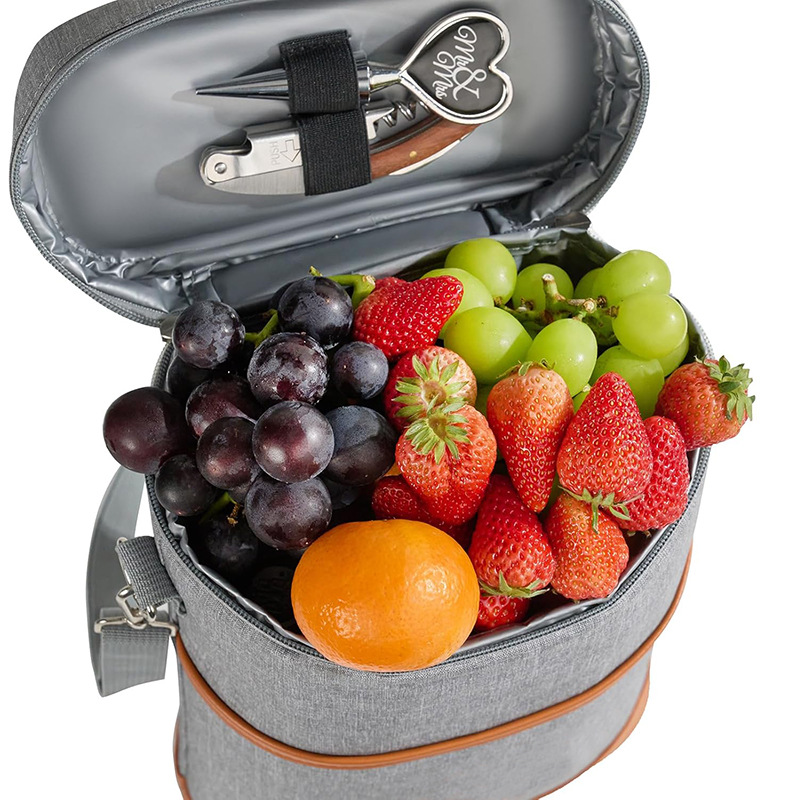 Amazon's New Leak-Proof Red Wine Cooler Bag, Party Beach 2-Bottle Red Wine Satchel Thermal Bag Ice Bag