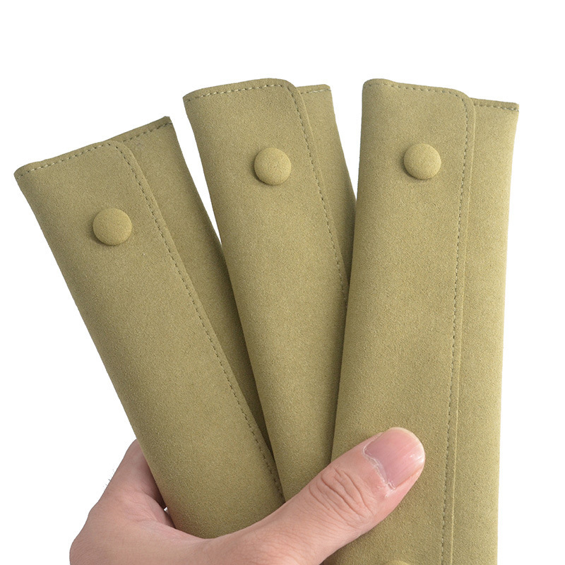 New Product Recommendation Vc Brand Special Bracelet Bag Long Chain Imitation Leather Microfiber Cloth Bag Grass Green