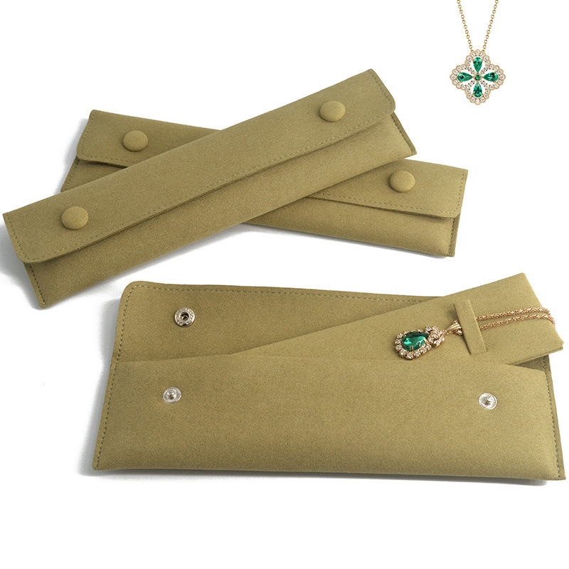 New Product Recommendation Vc Brand Special Bracelet Bag Long Chain Imitation Leather Microfiber Cloth Bag Grass Green