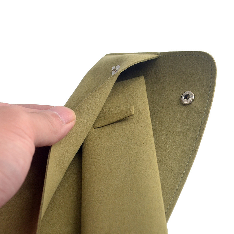 New Product Recommendation Vc Brand Special Bracelet Bag Long Chain Imitation Leather Microfiber Cloth Bag Grass Green