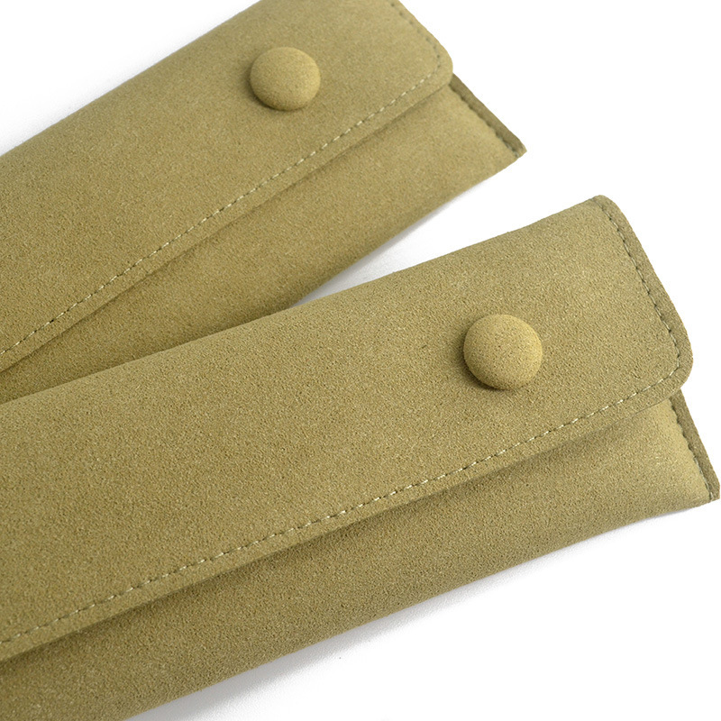New Product Recommendation Vc Brand Special Bracelet Bag Long Chain Imitation Leather Microfiber Cloth Bag Grass Green