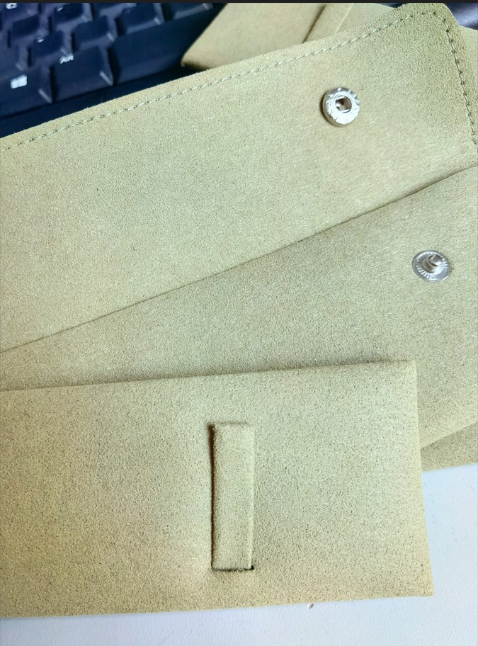 New Product Recommendation Vc Brand Special Bracelet Bag Long Chain Imitation Leather Microfiber Cloth Bag Grass Green