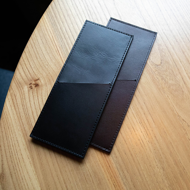 In-Stock European and American Western Dining Knife and Fork Storage Leather Case Restaurant Steak Cutlery Storage Bag Hotel Ceremonial Cutlery Leather Case