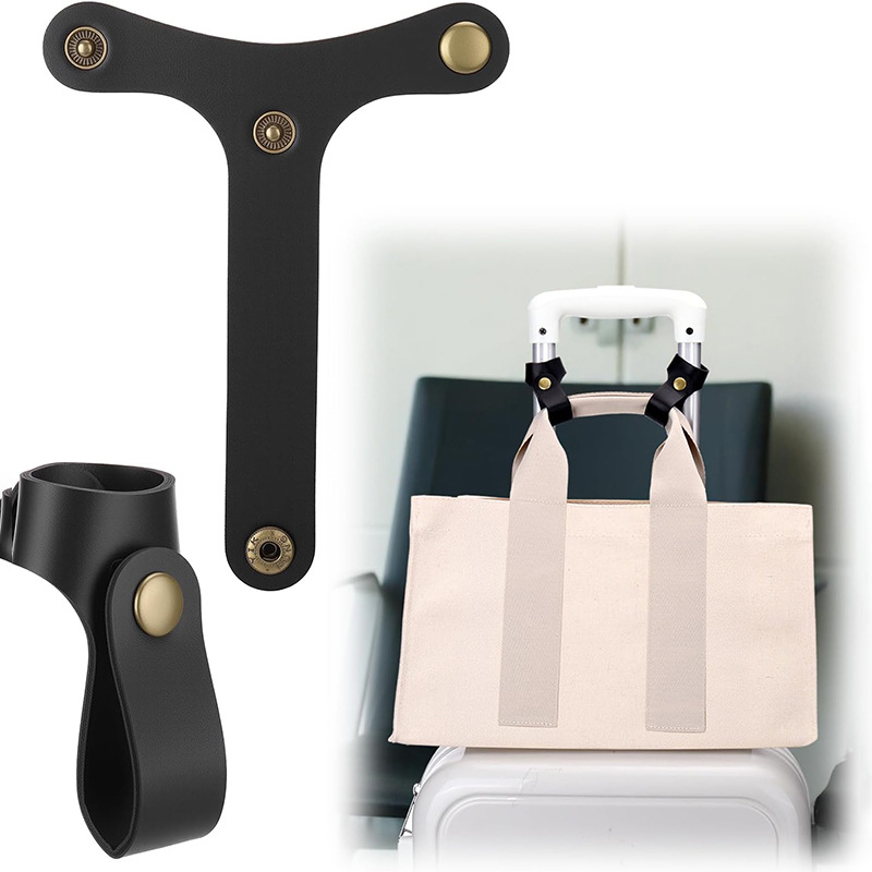 Ready-Made Suitcase Handbag Buckle Travel Suitcase Trolley Bag Fixed Leather Buckle Anti-Slip Anti-Lost Strap