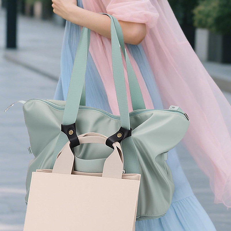 Ready-Made Suitcase Handbag Buckle Travel Suitcase Trolley Bag Fixed Leather Buckle Anti-Slip Anti-Lost Strap