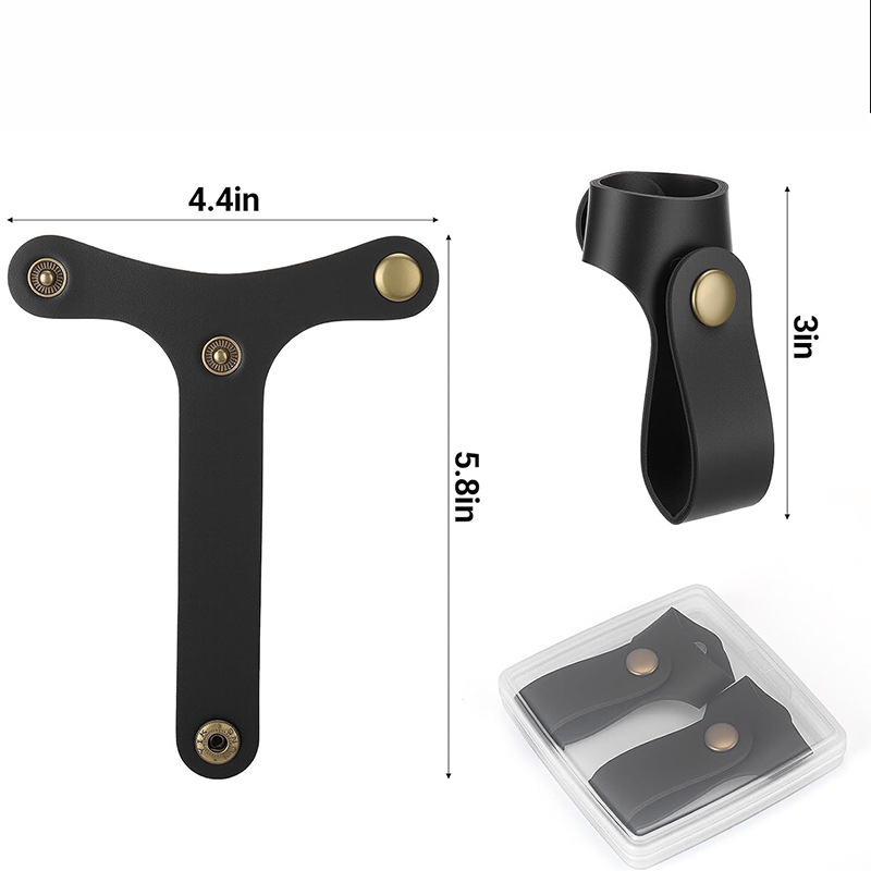 Ready-Made Suitcase Handbag Buckle Travel Suitcase Trolley Bag Fixed Leather Buckle Anti-Slip Anti-Lost Strap