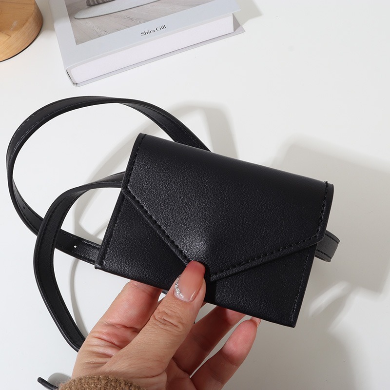 Trendy Women's Waist Bag Versatile Belt Card Holder High-End Belt Coin Purse Fashion Waist Belt Bag
