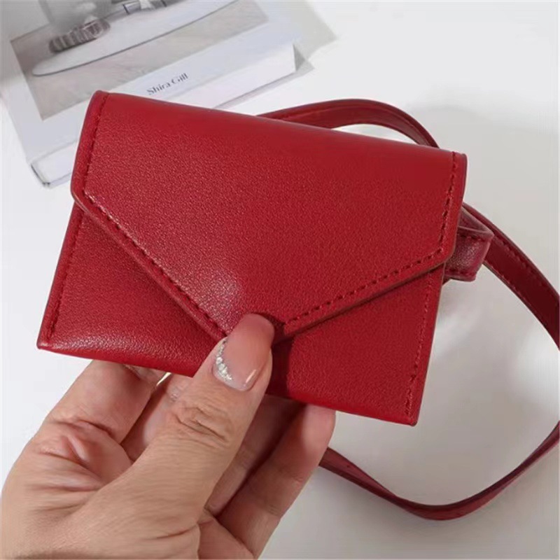 Trendy Women's Waist Bag Versatile Belt Card Holder High-End Belt Coin Purse Fashion Waist Belt Bag