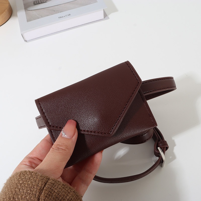 Trendy Women's Waist Bag Versatile Belt Card Holder High-End Belt Coin Purse Fashion Waist Belt Bag