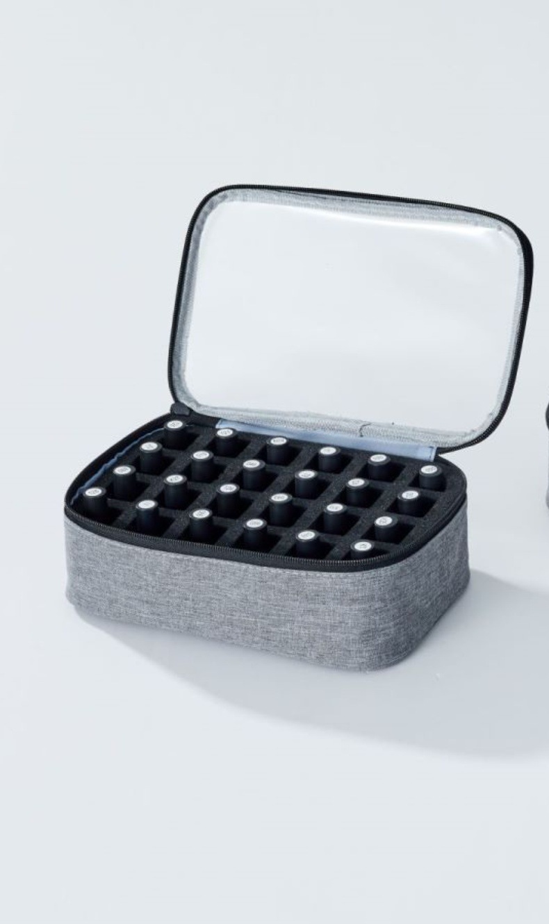 Cross-Border Hot-Selling Large-Capacity Portable Cosmetic Bag Portable Nail Polish Oxford Cloth Manicure and Hairdressing Tool Bag