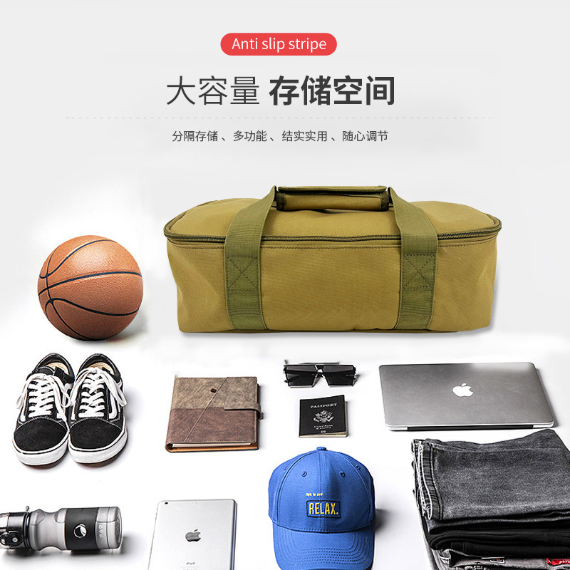 Travel Storage Bag, Outdoor Multifunctional Oxford Cloth Storage Bag, Picnic Tableware Bag, Large Capacity Manufacturer