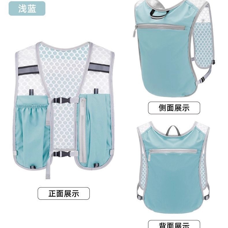 Running Waterproof Mobile Phone Bag, Outdoor Mountaineering Vest Bag, Cycling Hiking Storage Backpack, Large Capacity Hiking Backpack