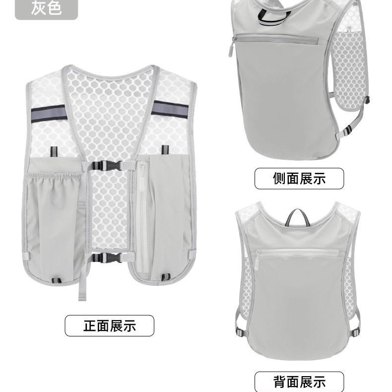 Running Waterproof Mobile Phone Bag, Outdoor Mountaineering Vest Bag, Cycling Hiking Storage Backpack, Large Capacity Hiking Backpack