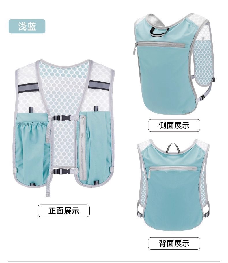 Running Waterproof Mobile Phone Bag, Outdoor Mountaineering Vest Bag, Cycling Hiking Storage Backpack, Large Capacity Hiking Backpack