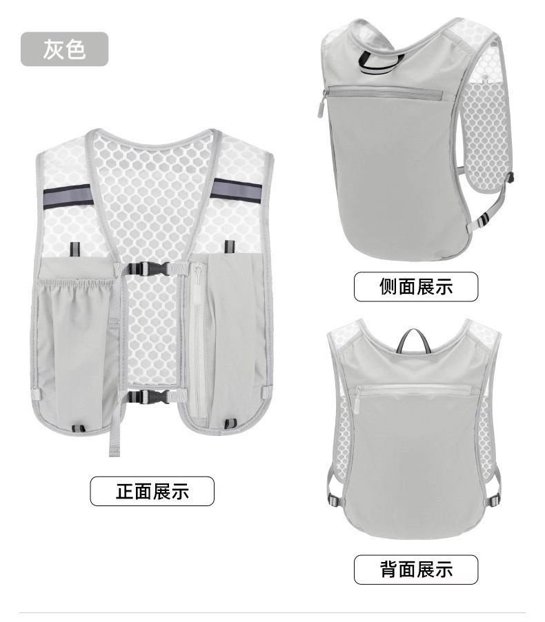 Running Waterproof Mobile Phone Bag, Outdoor Mountaineering Vest Bag, Cycling Hiking Storage Backpack, Large Capacity Hiking Backpack