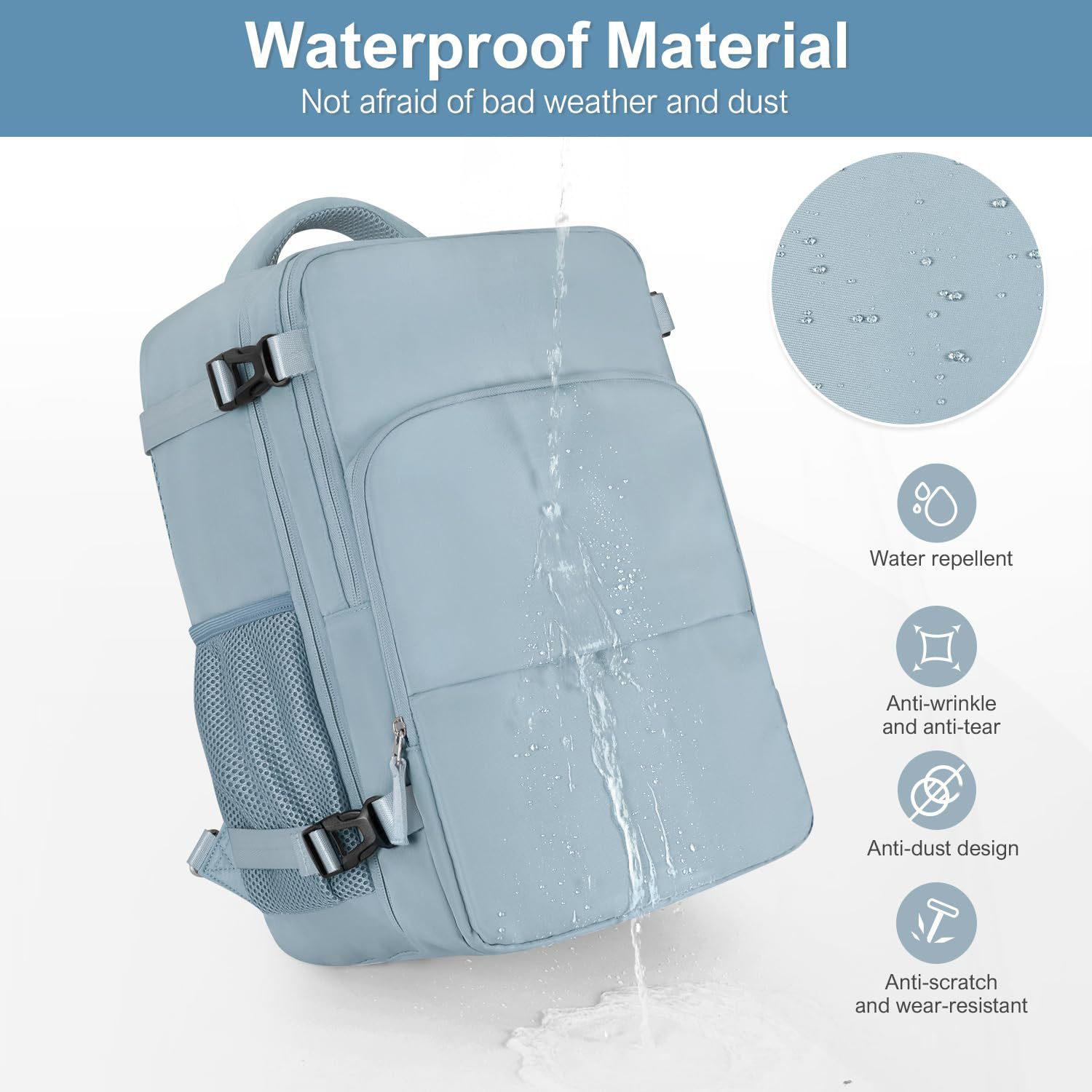 Amazon's New Outdoor Travel Large-Capacity Lightweight Multi-Functional Luggage Backpack Short-Distance Travel Business Travel Bag