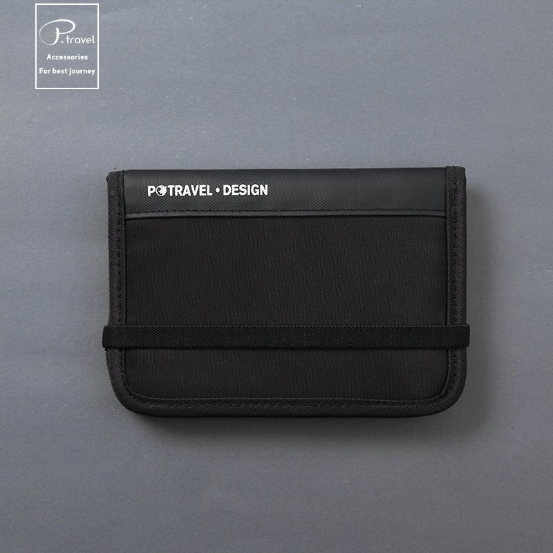 Travel Abroad Storage Rfid Anti-Theft Waterproof Document Storage Travel Supplies Business Trip Carry-On Nylon Passport Bag
