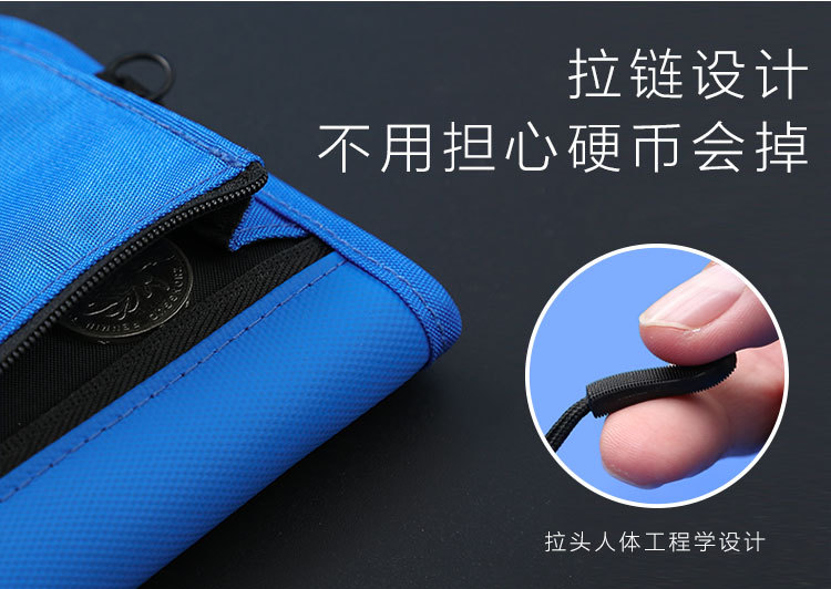 Travel Abroad Storage Rfid Anti-Theft Waterproof Document Storage Travel Supplies Business Trip Carry-On Nylon Passport Bag