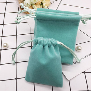 Charger Power Bank Velvet Drawstring Storage Bag, Jewelry Bag with Logo Image, Flat Drawstring Bag, Silk Screen Printed Packaging Bag